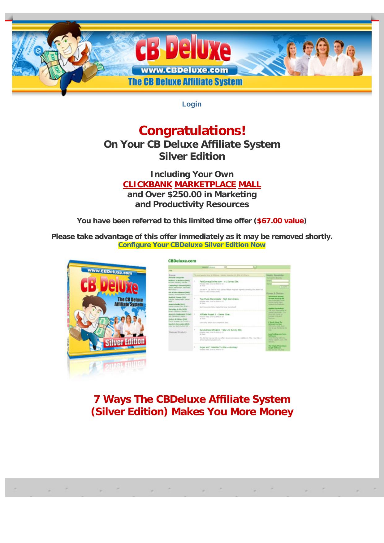 CBDeluxe - The Marketplace With Thumbnails. by Best of Kuszter's Collection