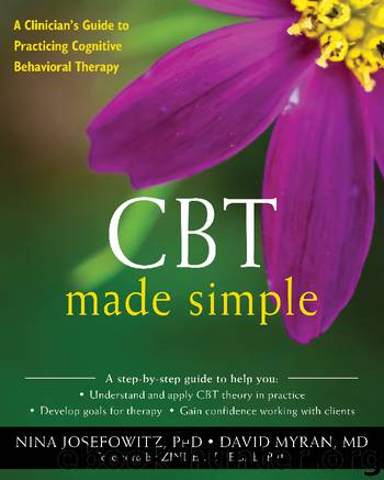 CBT Made Simple by Nina Josefowitz & David Myran