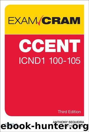 CCENT ICND1 100–105 Exam Cram, Third Edition by Anthony Sequeira
