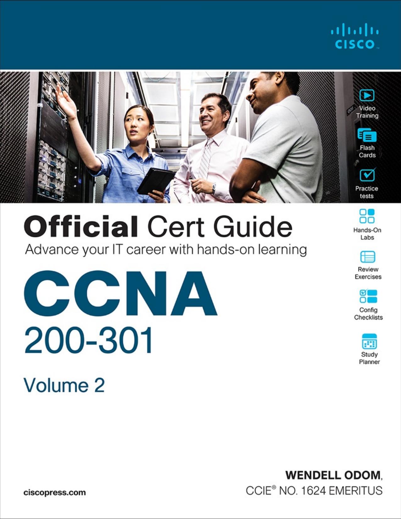 CCNA 200-301 Official Cert Guide, Volume 2 by Wendell Odom