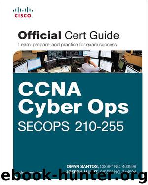 CCNA Cyber Ops SECOPS 210-255 Official Cert Guide (Certification Guide) by Santos Omar & Muniz Joseph