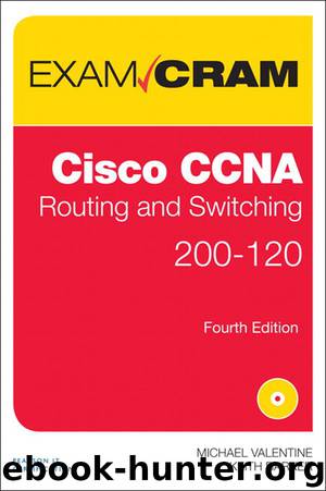CCNA Routing and Switching 200-120 Exam Cram (4th Edition) by Michael Valentine & Keith Barker
