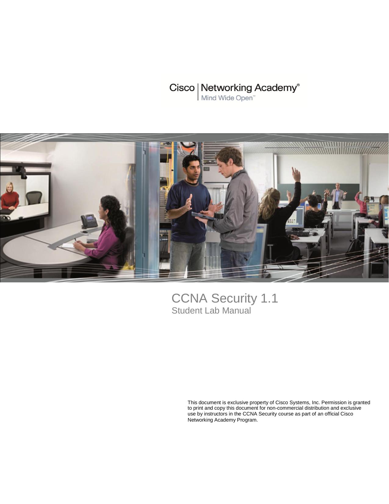 CCNA Security Student Lab Manual Version 1.1 by Cisco Networking Academy