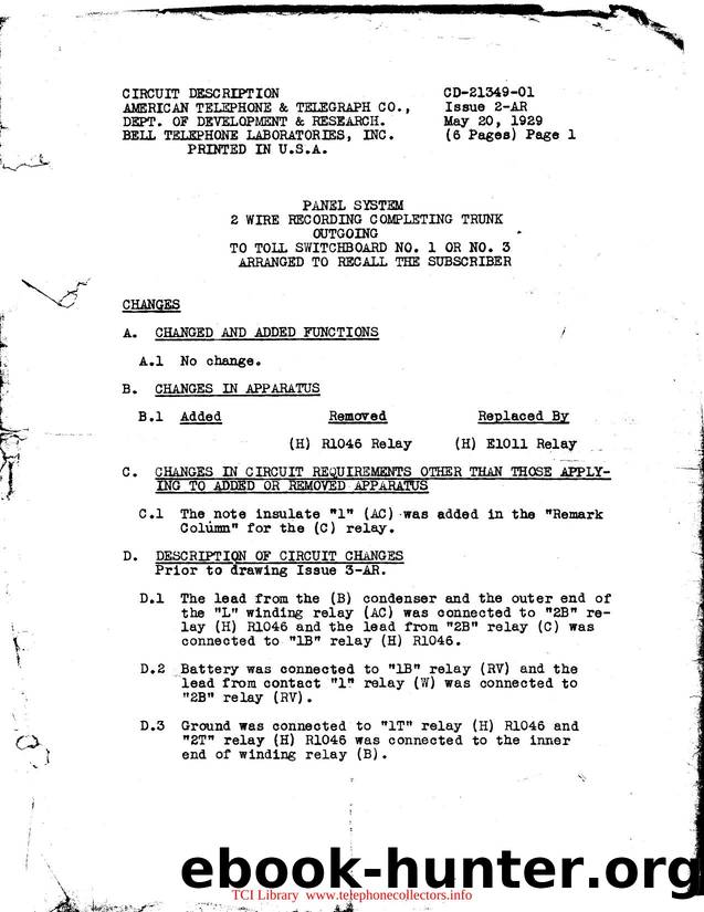 CD-21349-01 I2AR C by Unknown