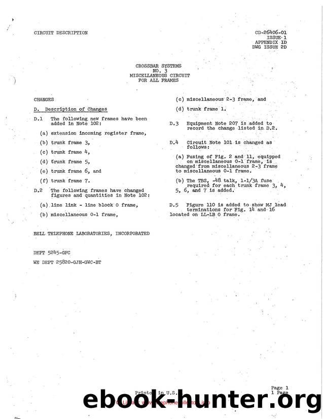 CD-26406-01 I1 C by Unknown