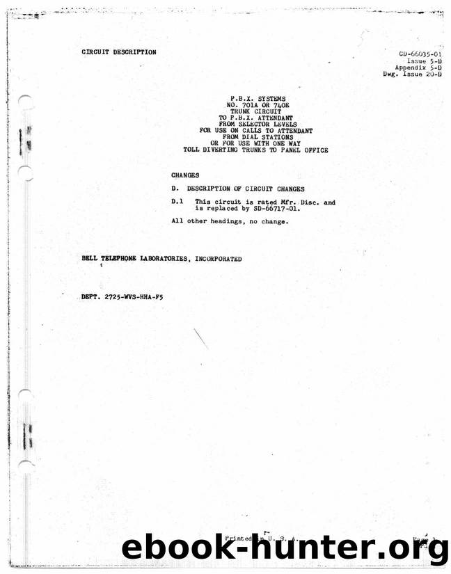 CD-66035-01 I5D C by Unknown
