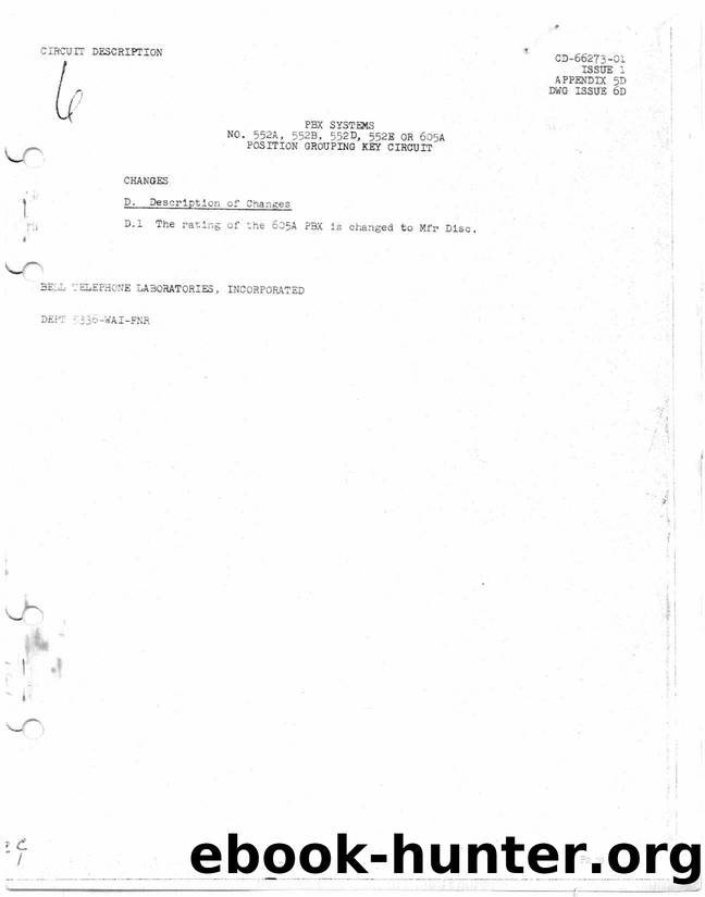 CD-66273-01 I1 C by Unknown