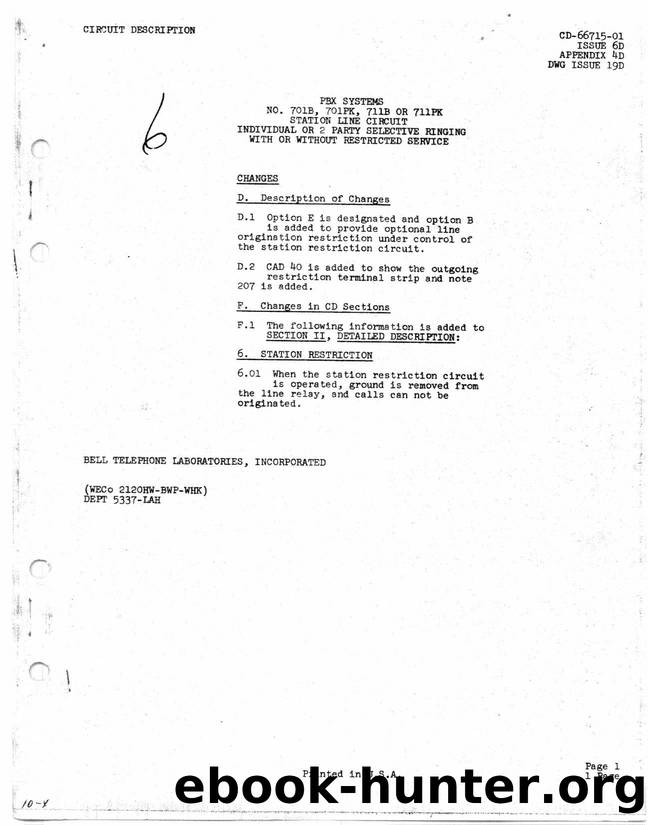 CD-66715-01 I6D C by Unknown