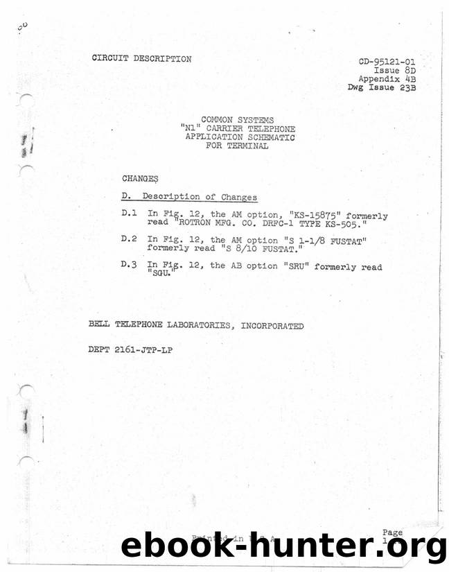 CD-95121-01 I8D C by Unknown