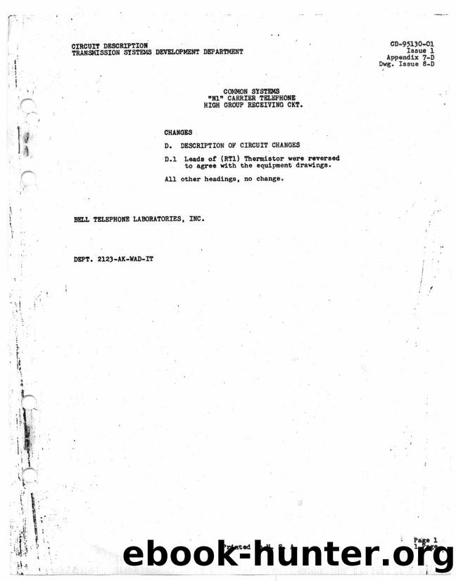 CD-95130-01 I1 C by Unknown