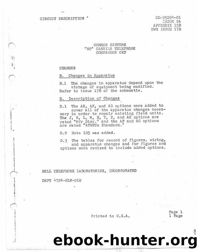 CD-95294-01 I2A C by Unknown