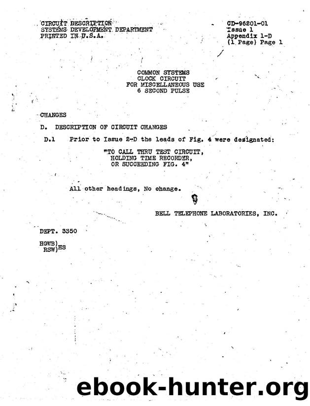CD-96201-01 I1 C by Unknown