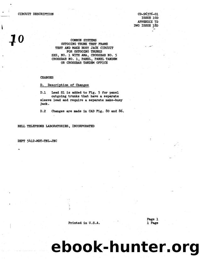 CD-96376-01 I10D C by Unknown