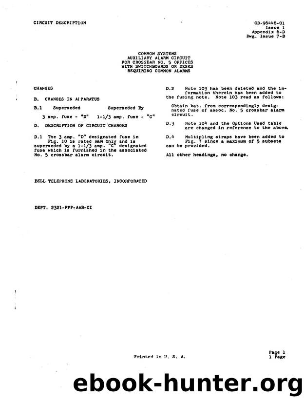 CD-96446-01 I1 C by Unknown