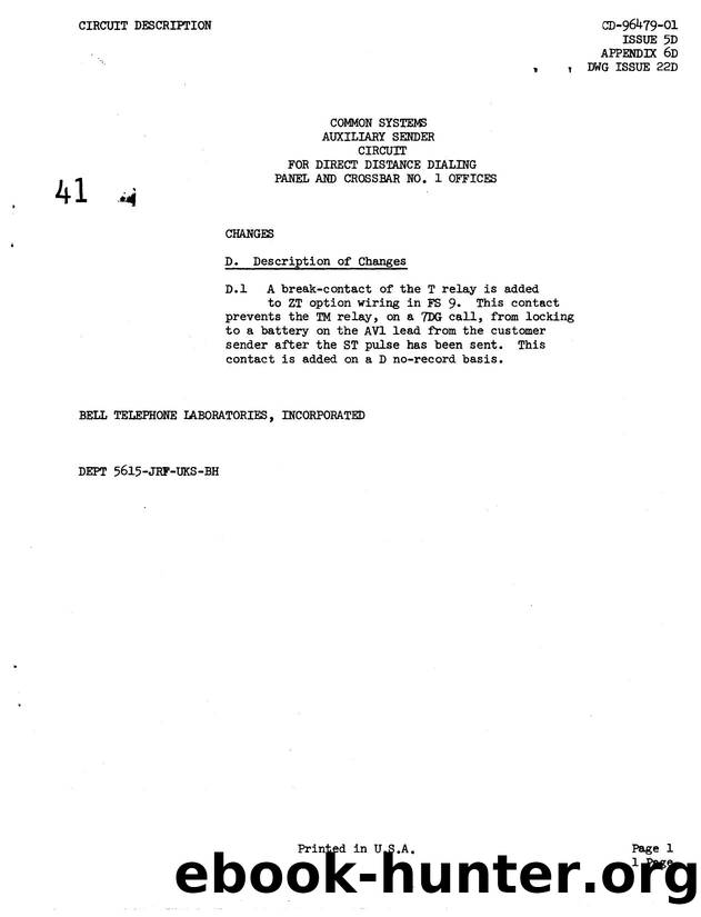 CD-96479-01 I5D C by Unknown