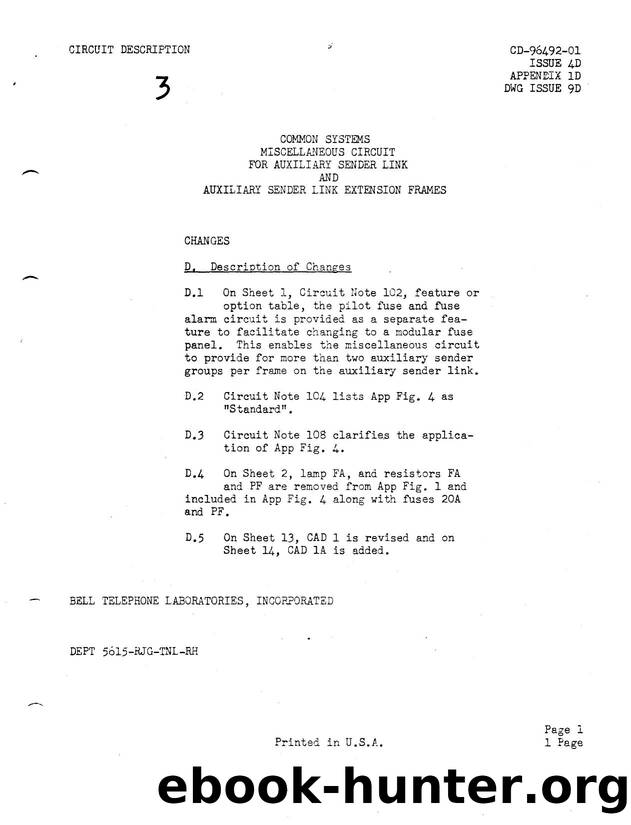 CD-96492-01 I4D C by Unknown