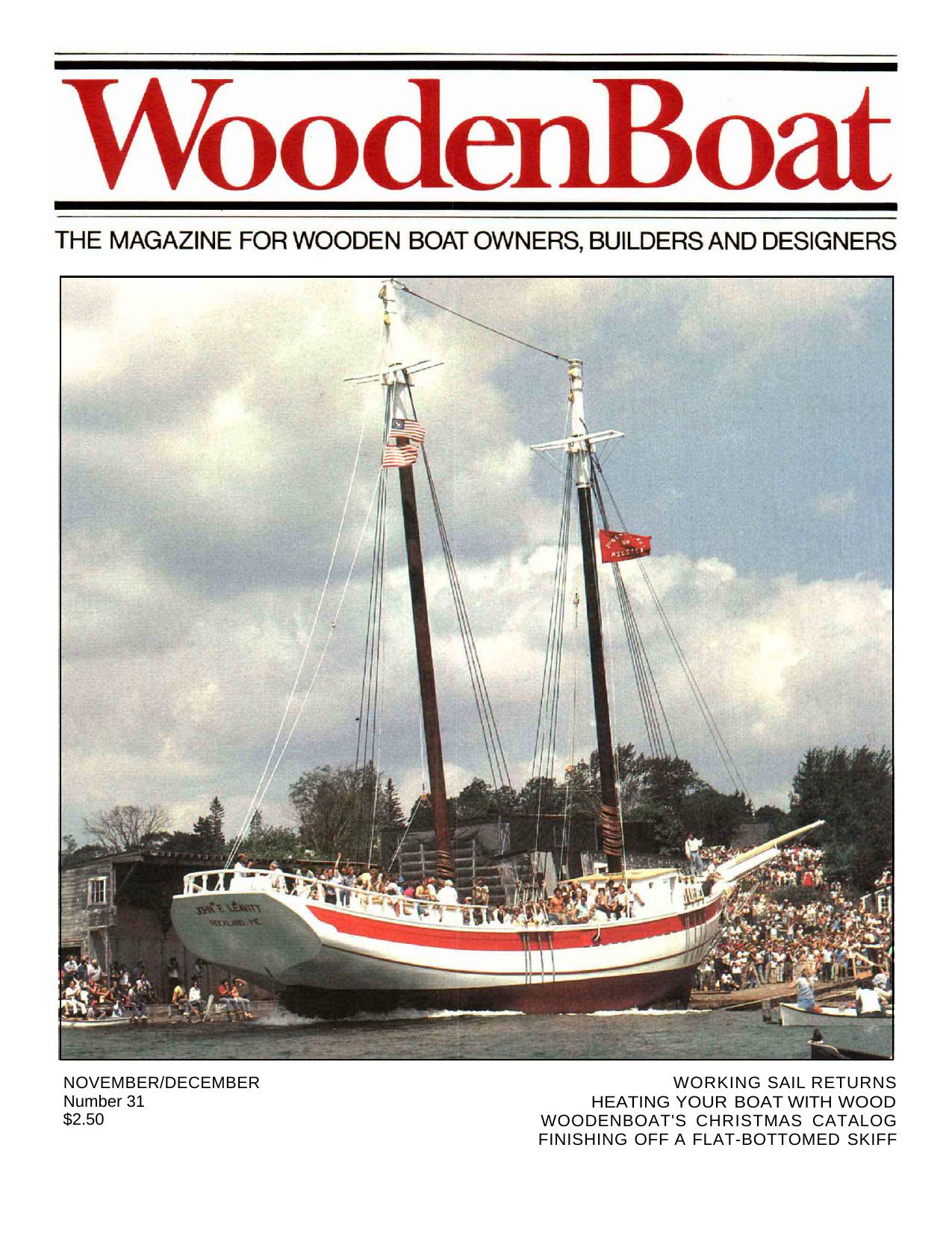CD01 #31, NovDec '79 Å  Working Sail Returns... Heating Your Boat with Wood... Falmouth Oyster Boats... Finish Off a Flat-Bottomed Skiff. by Unknown