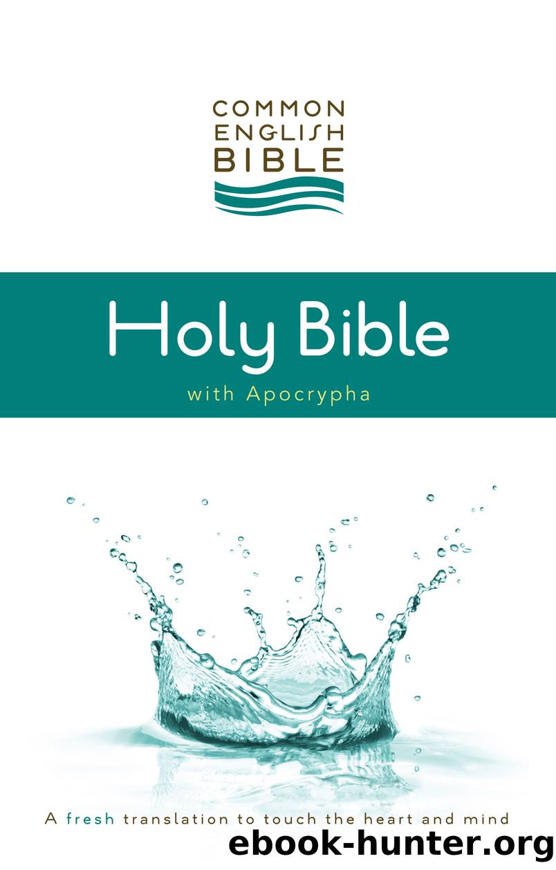 CEB Common English Bible with Apocrypha by Common English Bible