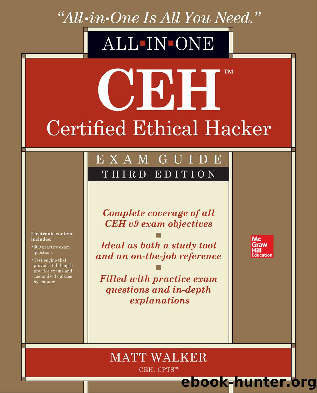 CEH Certified Ethical Hacker All-in-One Exam Guide, Third Edition by Matt Walker