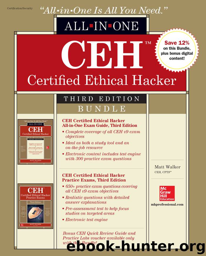 CEH Certified Ethical Hacker Bundle by Matt Walker