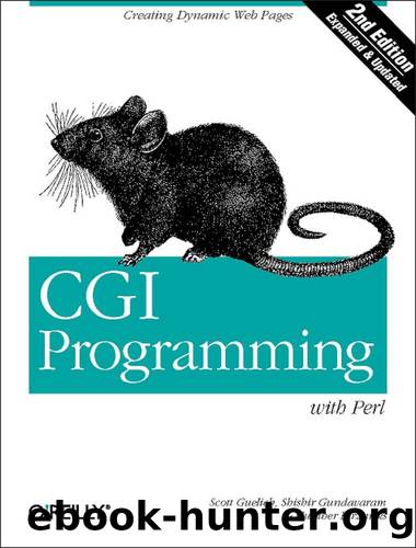 CGI Programming with Perl by Scott Guelich