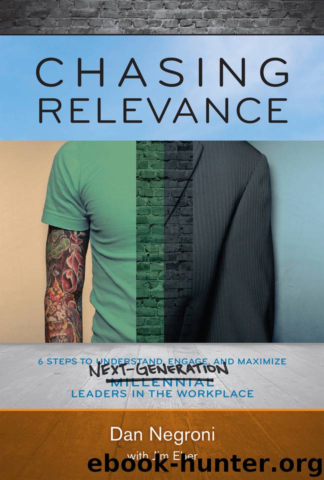 CHASING RELEVANCE: 6 Steps to Understand, Engage and Maximize Next Generation Leaders by Negroni Dan