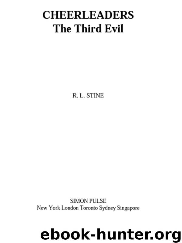 CHEERLEADERS The Third Evil by R. L. STINE