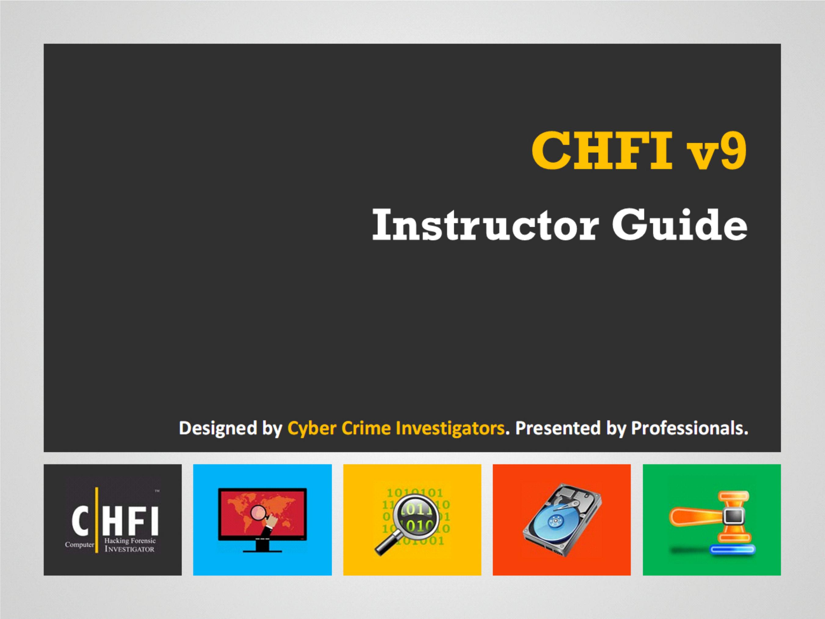 CHFIv9 Instructor Guide by Unknown