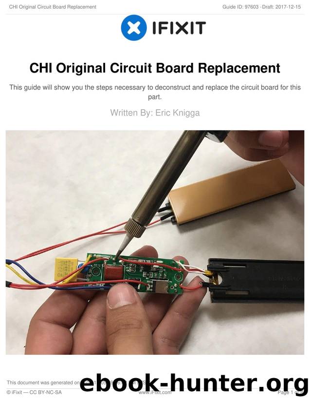 CHI Original Circuit Board Replacement by Unknown