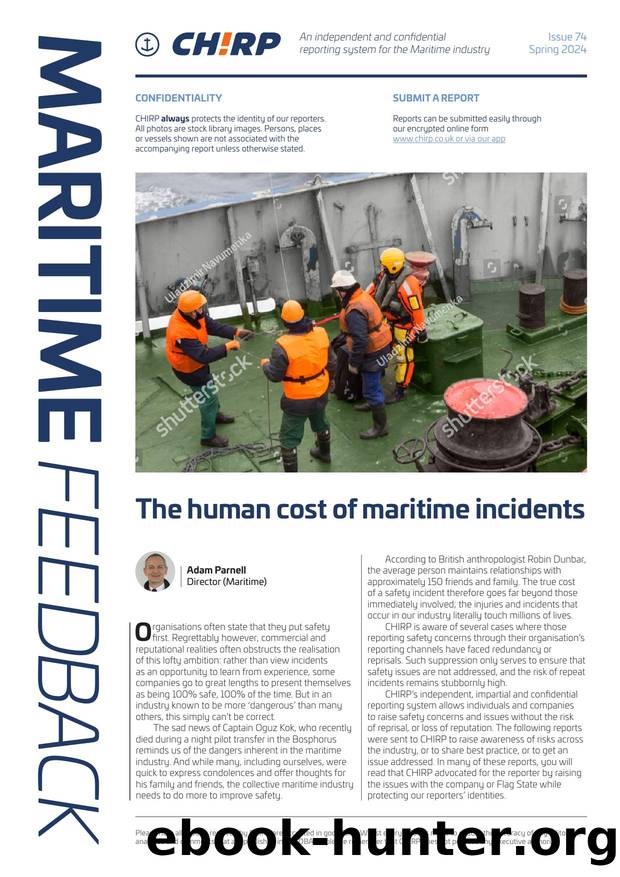 CHIRP Maritime Feedback Issue 74 by Unknown