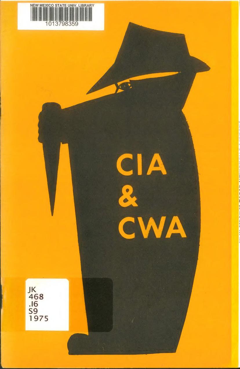CIA & CWA by Cynthia Sweeney