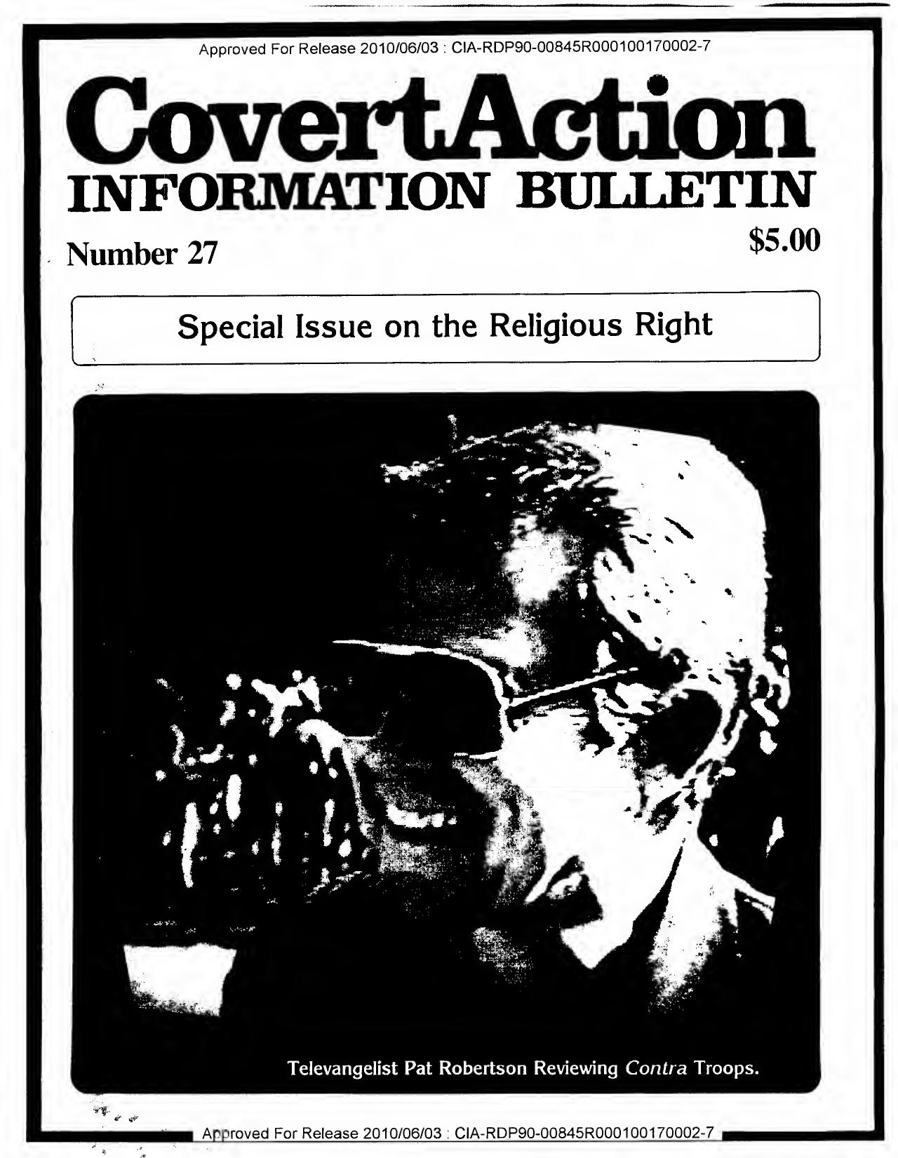 CIA Collection of Covert Action Information Bulletin Issues by Covert Action Information Bulletin