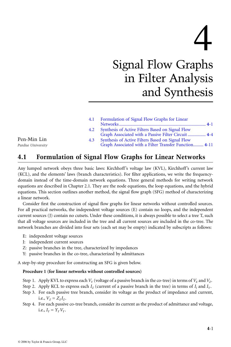 CIRCUIT ANALYSIS and FEEDBACK AMPLIFIER THEORY by Pen-Min Lin