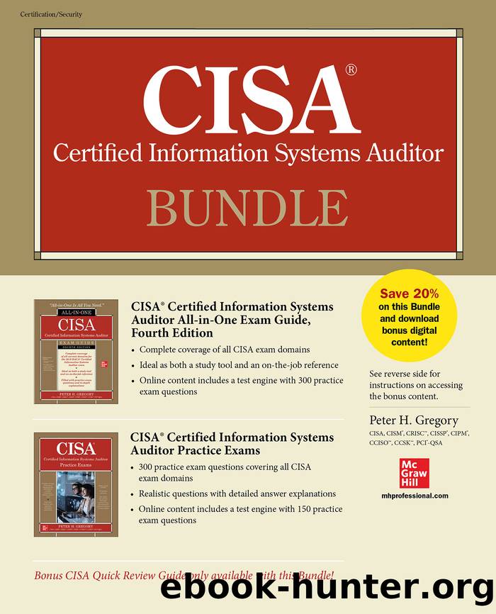 CISA Certified Information Systems Auditor Bundle by Peter H. Gregory