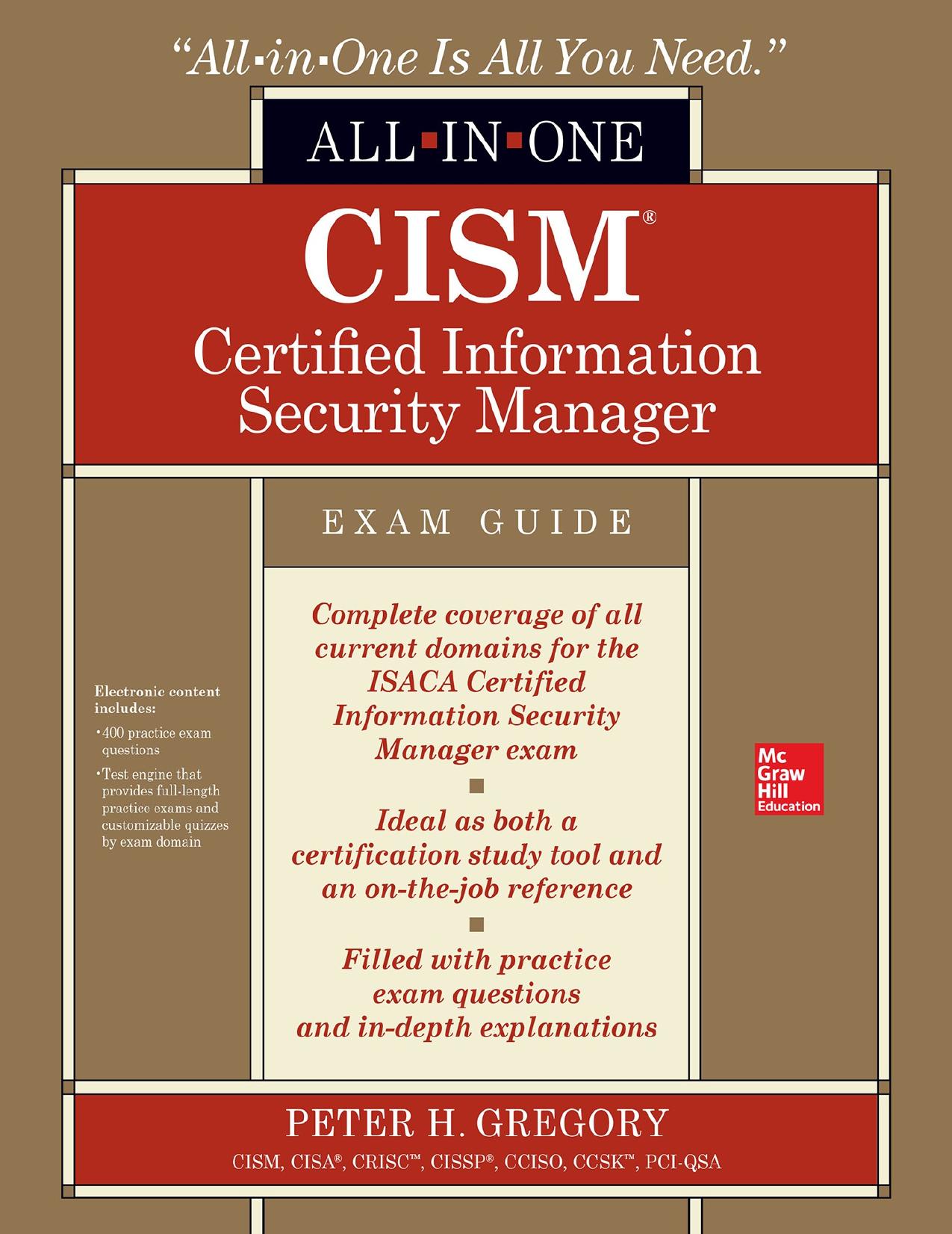 CISM Certified Information Security Manager All-in-One Exam Guide by Unknow