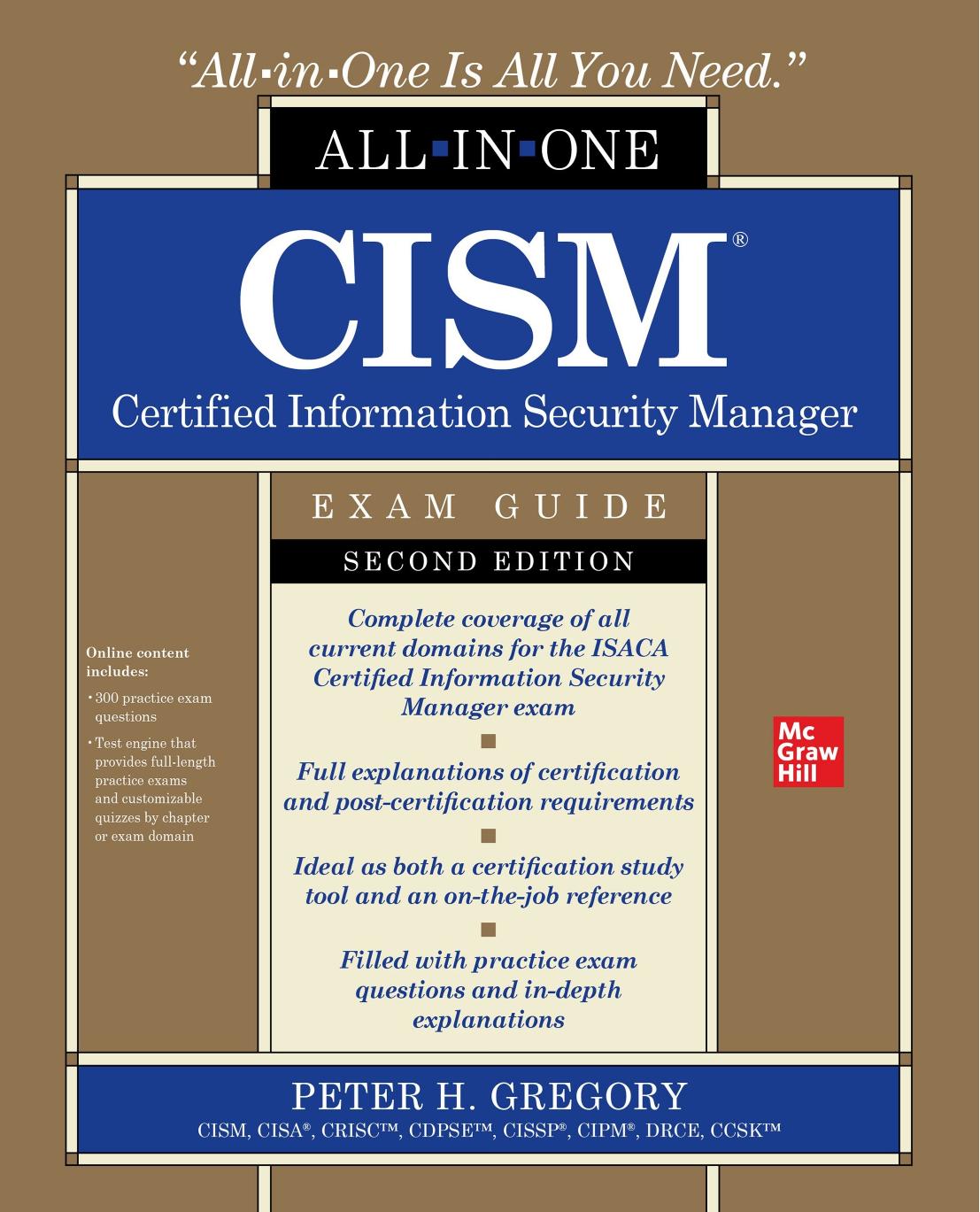 CISM Certified Information Security Manager. Exam Guide by Peter H. Gregory