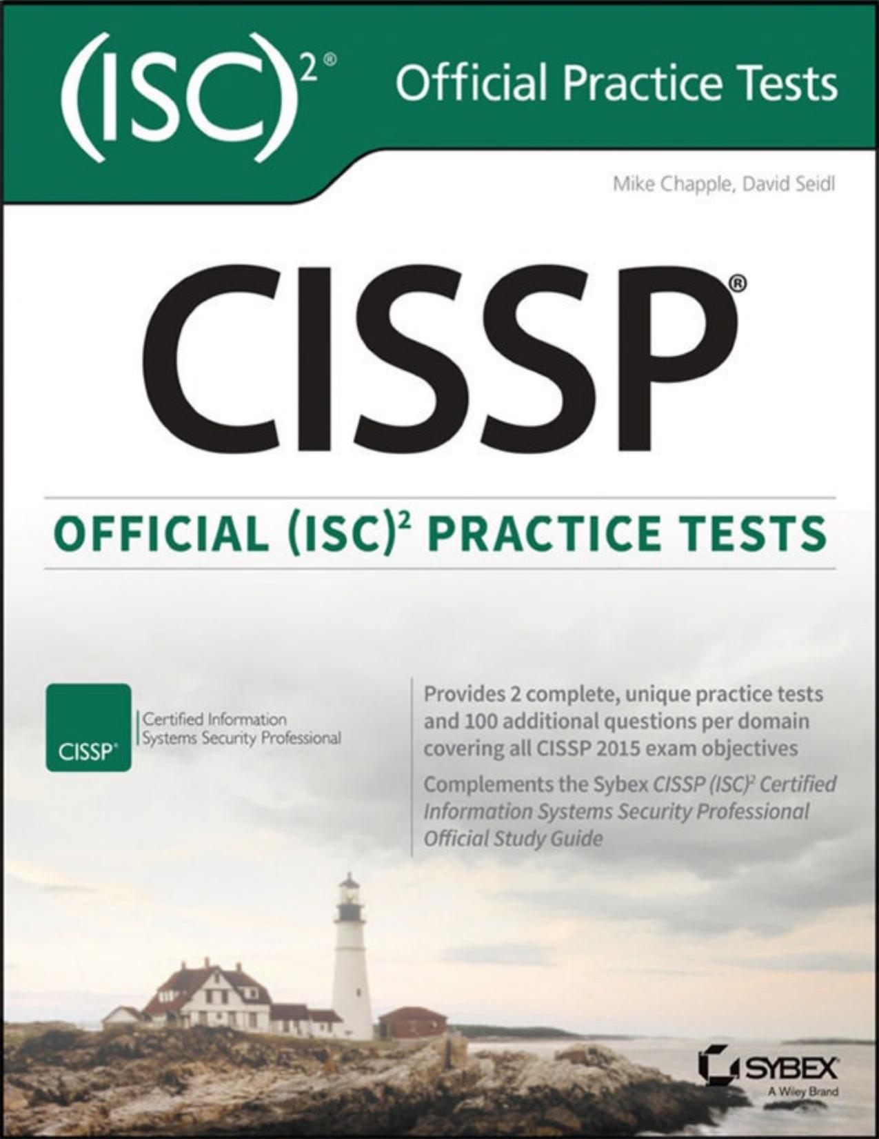 CISSP Official (ISC)2 Practice Tests by Mike Chapple & David Seidl
