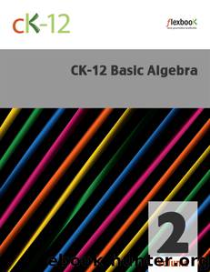 CK-12 Basic Algebra, Volume 2 by CK-12 Foundation