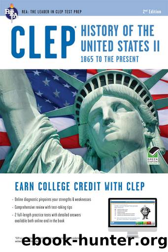 CLEP History of the U.S. II w Online Practice Exams (CLEP Test Preparation) by Lynn E. Marlowe
