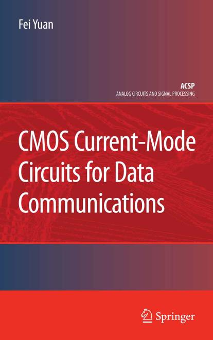 CMOS Current-Mode Circuits for Data Communications by Unknown