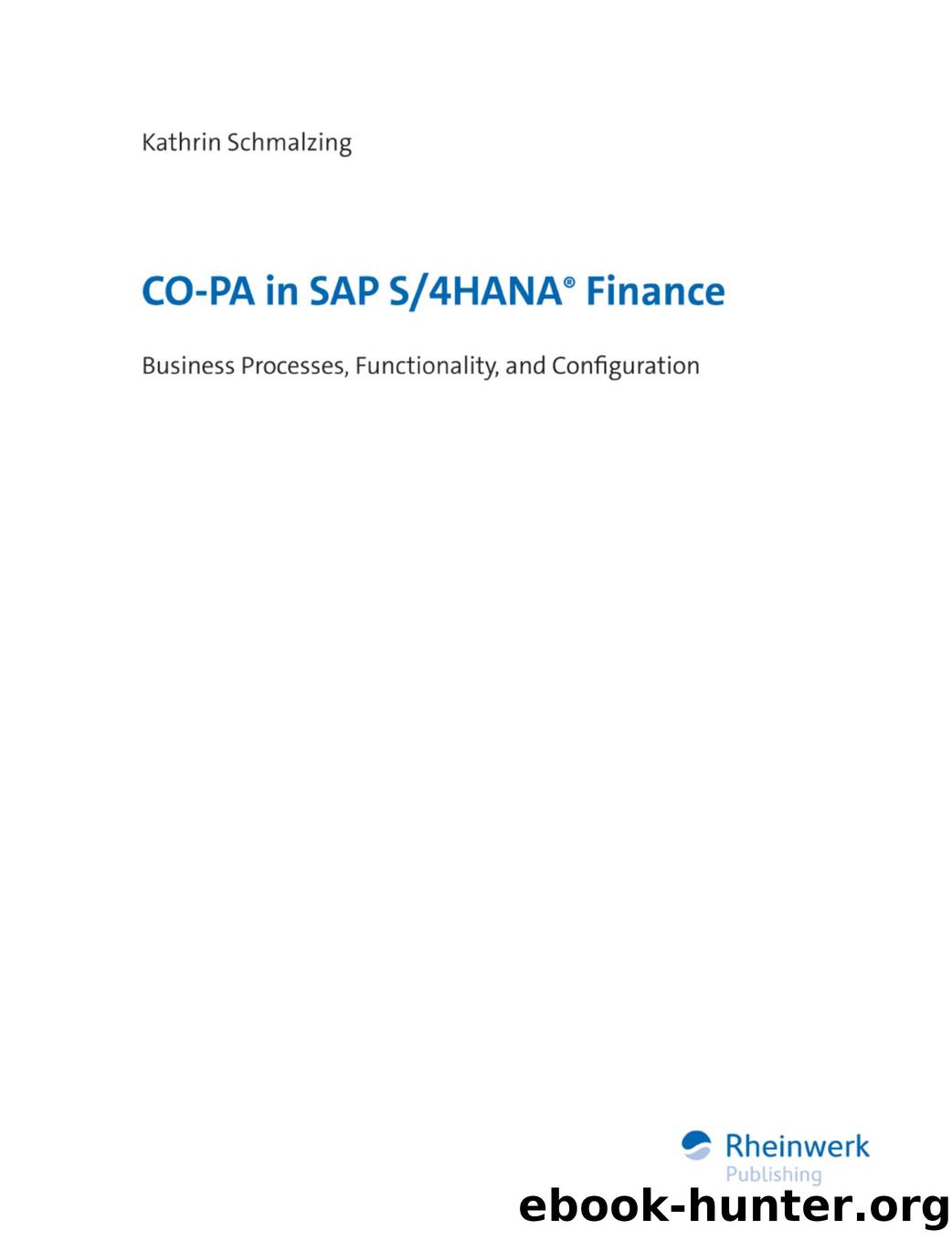 CO-PA in SAP S4HANA Finance by Unknown