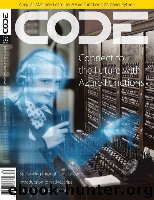 CODE Magazine - 2017 NovDec (Ad-Free!) by unknow