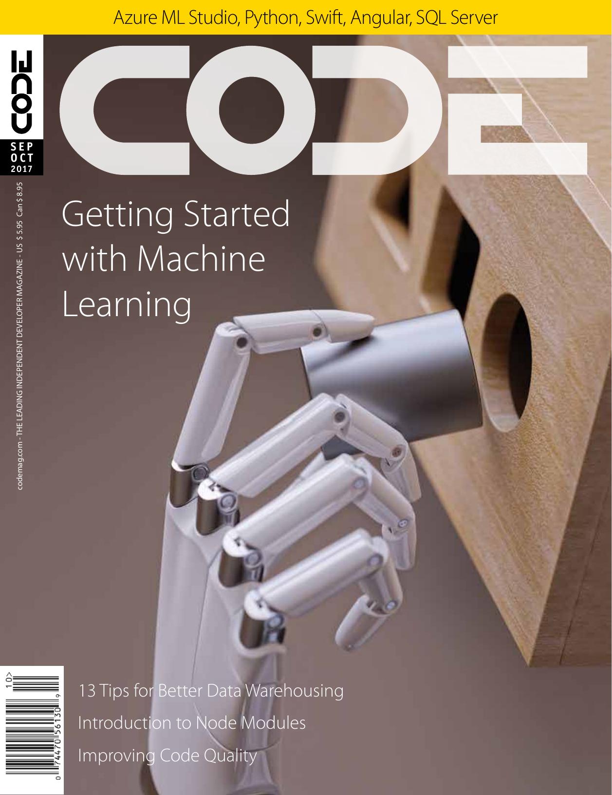 CODE Magazine - September-October 2017 by Unknow