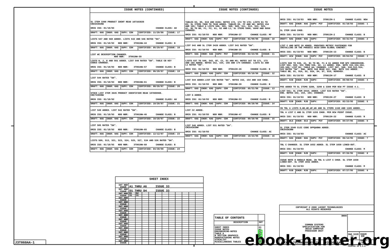 COMMON SYSTEMS SPECIFICATION FOR 3B21D COMPUTER PROCESSOR UNIT by Unknown