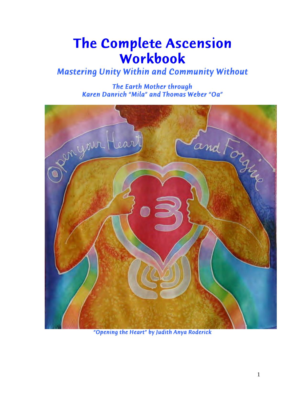 COMPLETE ASCENSION WORKBOOK by Mila