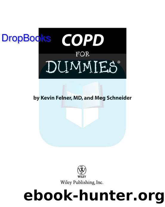 COPD for Dummies ISBN by 0470247576 DropBooks APP