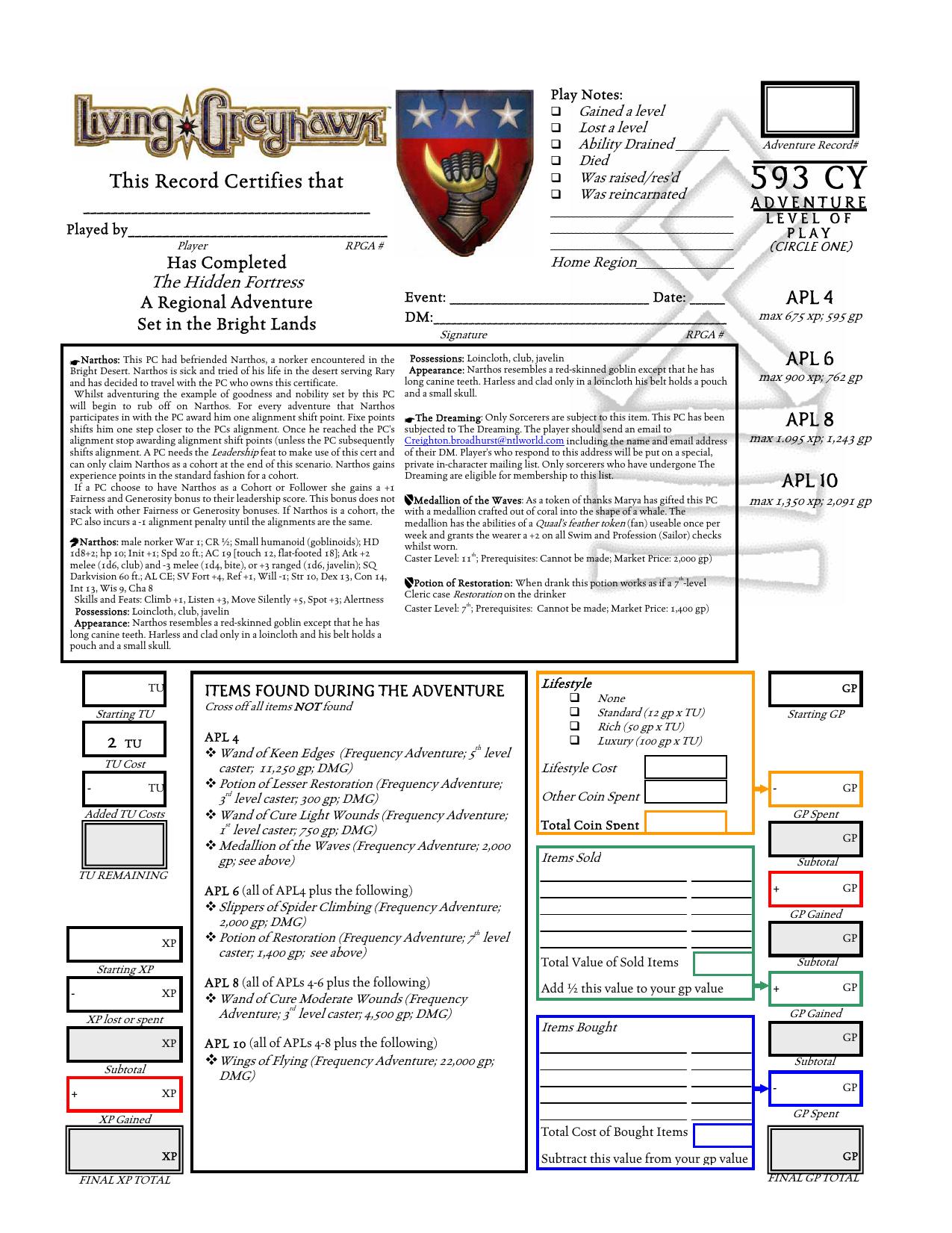 COR3-01 The Hidden Fortress AR by Unknown