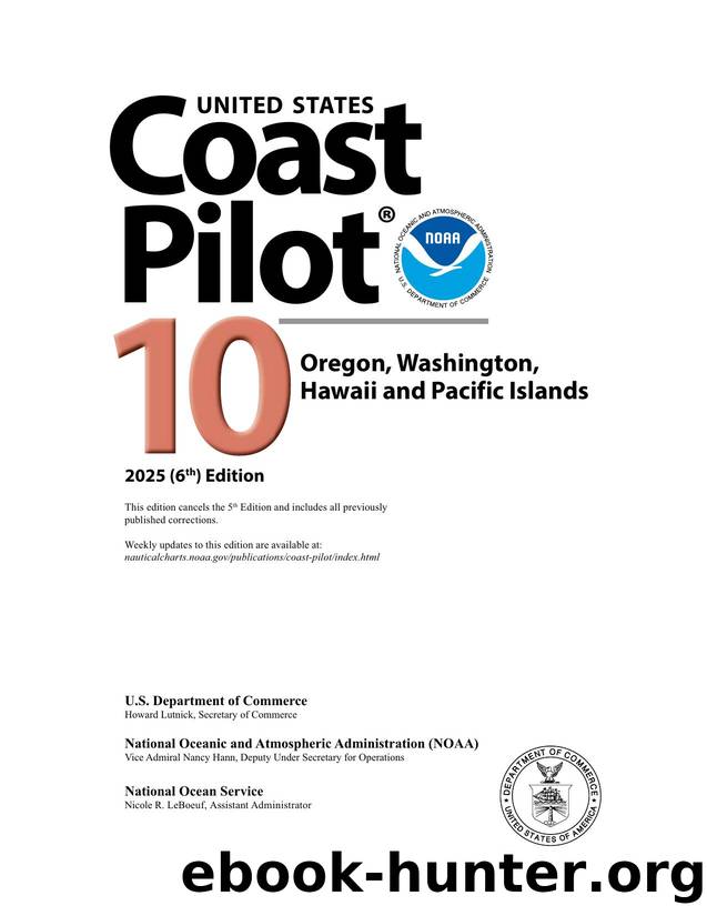 CPB10 Oregon Washington Hawaii and Pacific Islands 2025 by Unknown