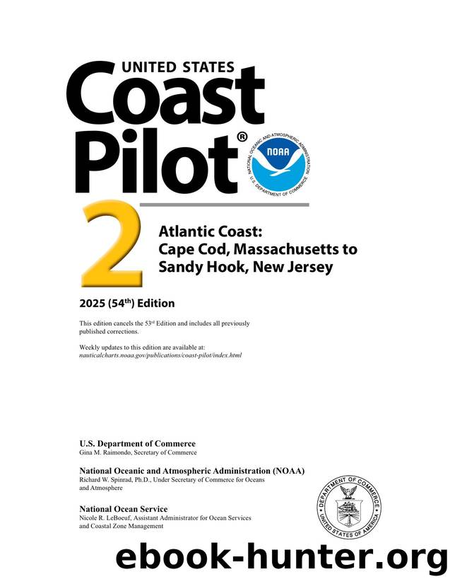 CPB2 Atlantic Coast-Cape Cod, Massachusetts to Sandy Hook, New Jersey 2025 by Unknown