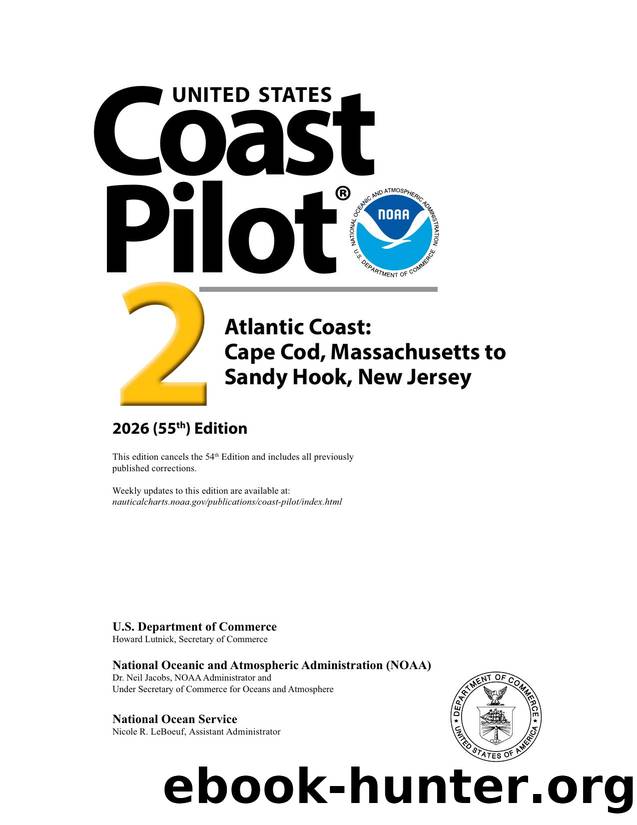 CPB2 Atlantic Coast-Cape Cod, Massachusetts to Sandy Hook, New Jersey 2026 by Unknown